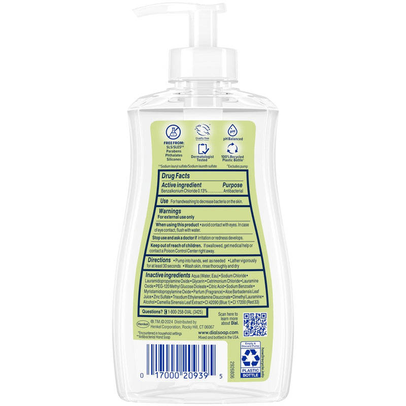 Dial Pump White Tea Liquid Hand Soap - 11 fl oz