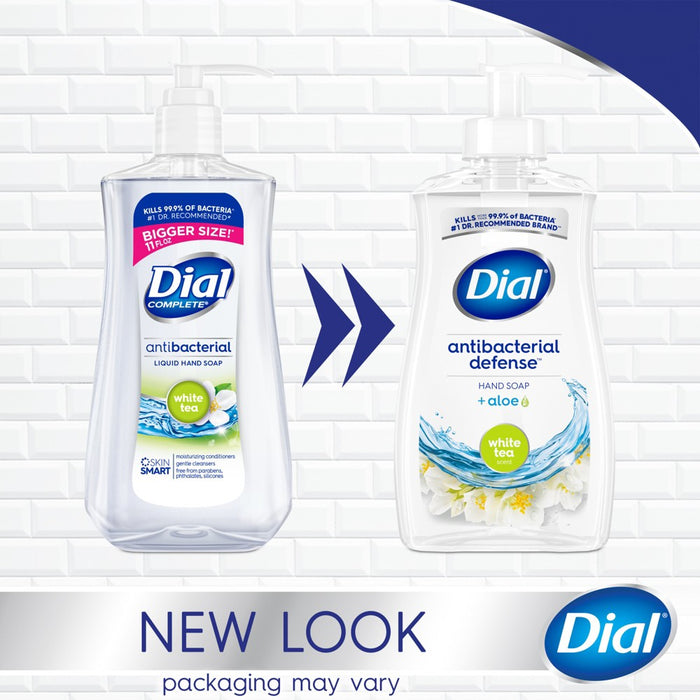 Dial Pump White Tea Liquid Hand Soap - 11 fl oz