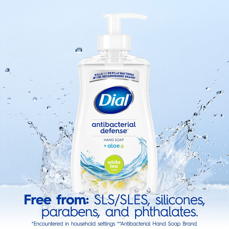 Dial Pump White Tea Liquid Hand Soap - 11 fl oz