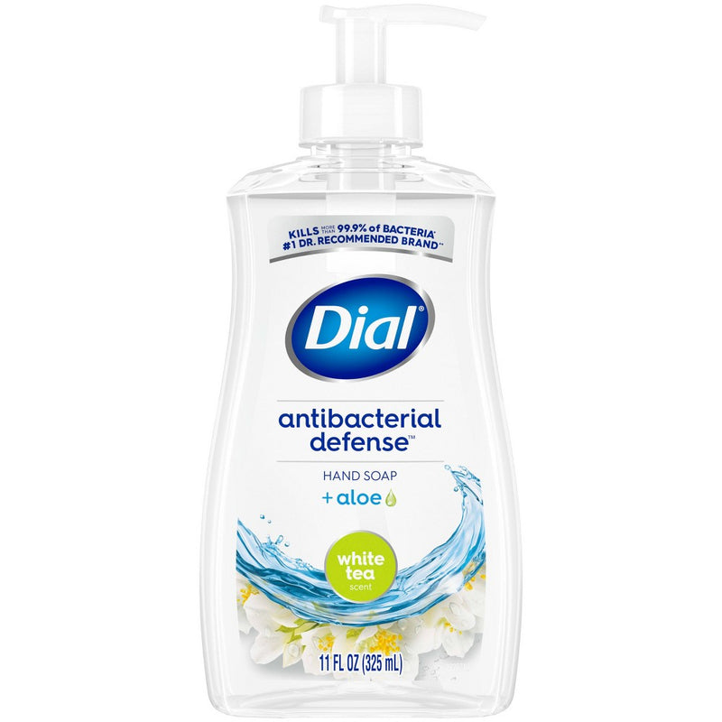 Dial Pump White Tea Liquid Hand Soap - 11 fl oz