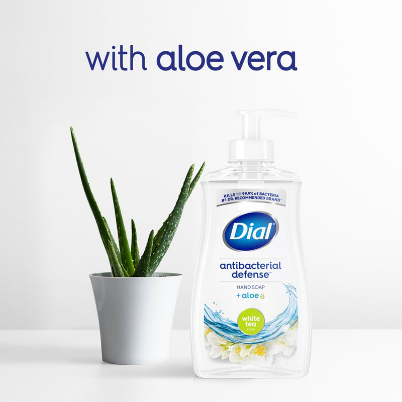 Dial Pump White Tea Liquid Hand Soap - 11 fl oz