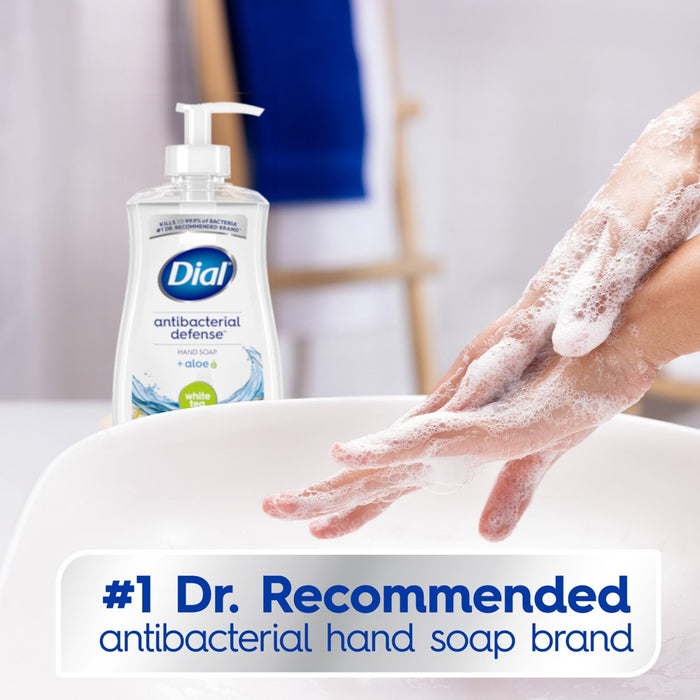 Dial Pump White Tea Liquid Hand Soap - 11 fl oz