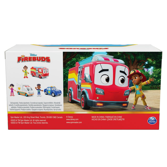 Disney Junior Firebuds Friends Bo and Flash Figure and Fire Truck Set