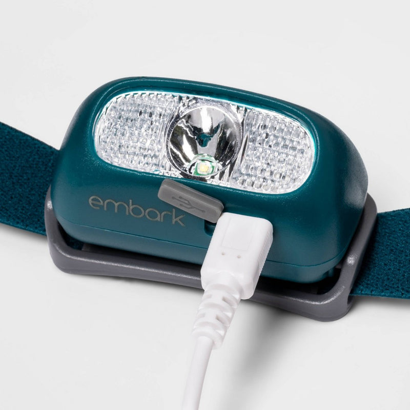 Rechargeable Green LED Headlamp - Embark