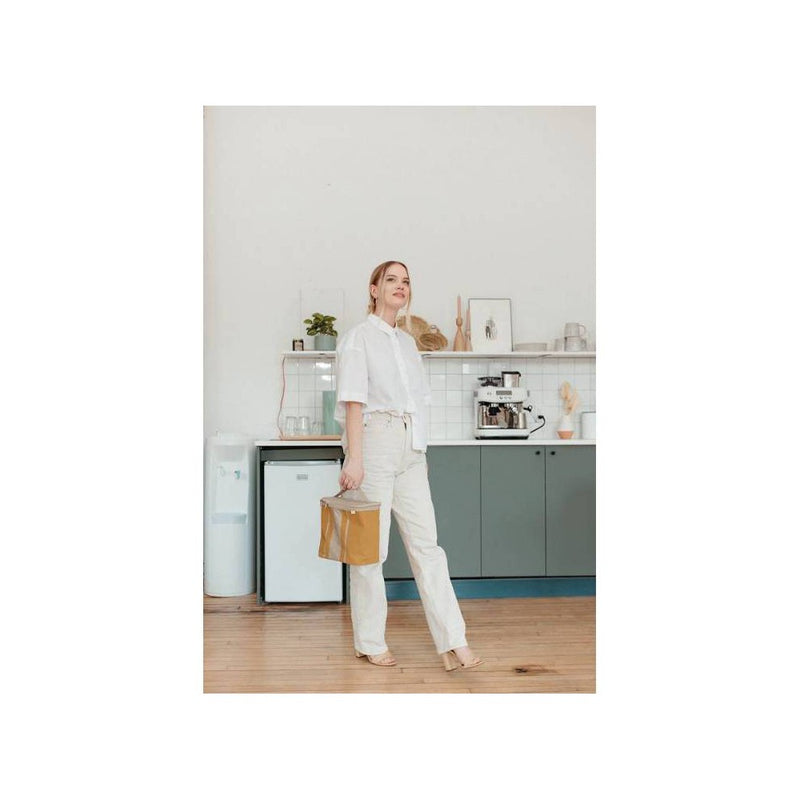 Nourish by SoYoung Lunch Bag - Mustard Stripes
