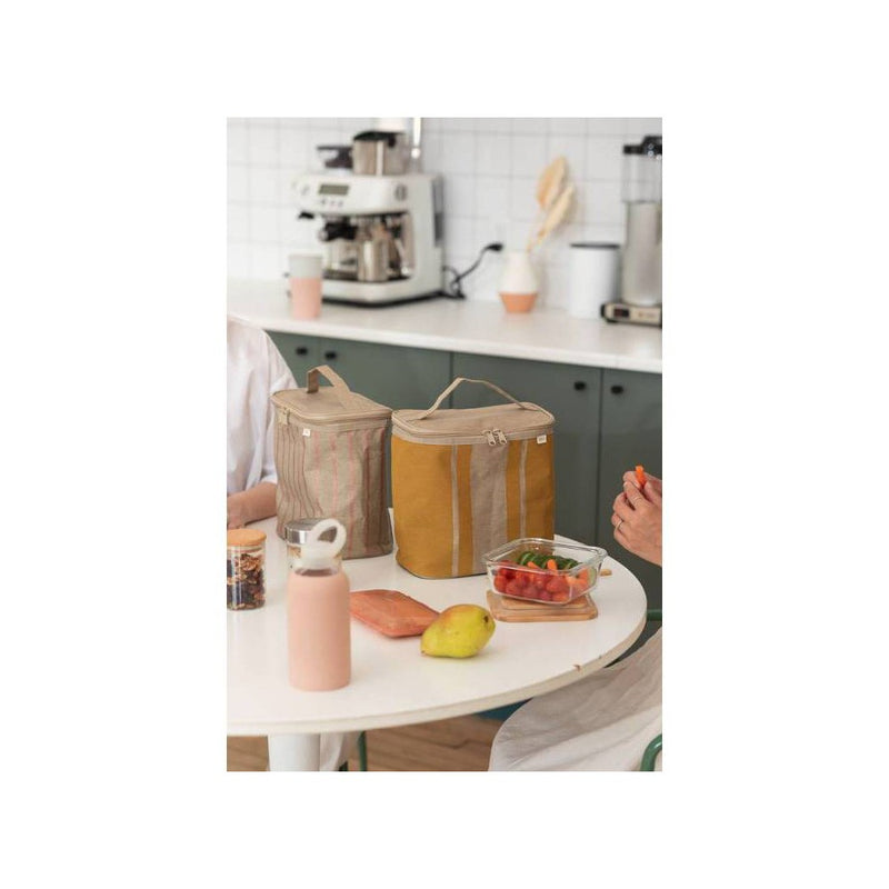 Nourish by SoYoung Lunch Bag - Mustard Stripes