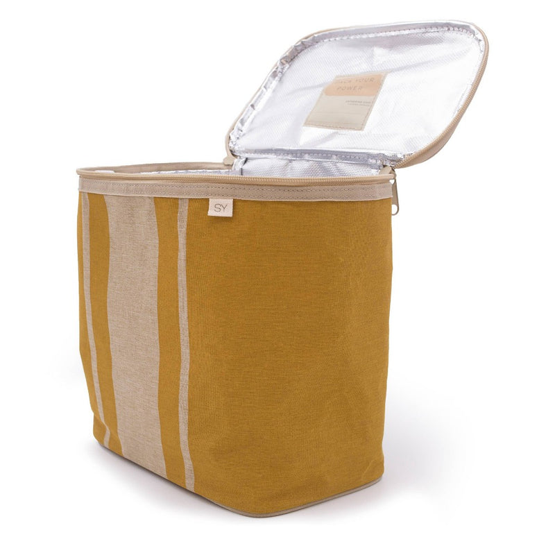 Nourish by SoYoung Lunch Bag - Mustard Stripes