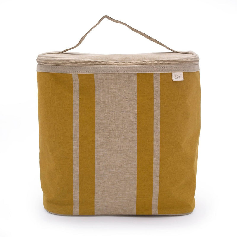 Nourish by SoYoung Lunch Bag - Mustard Stripes