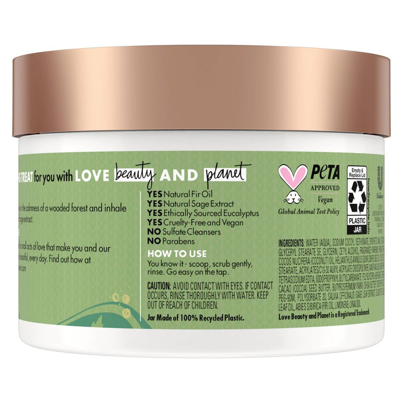 Beloved Cashmere Wood and Sage Body Scrub - 10oz