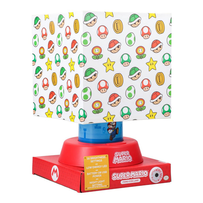 Super Mario Icons Lamp (Includes LED Light Bulb)