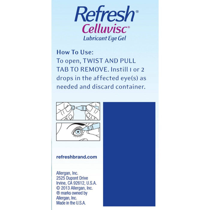 Refresh Celluvisc Lubricant Eye Drops - 30ct