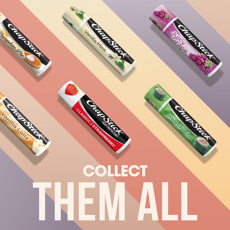 Chapstick Classic Lip Balm - Strawberry - 3ct/0.45oz