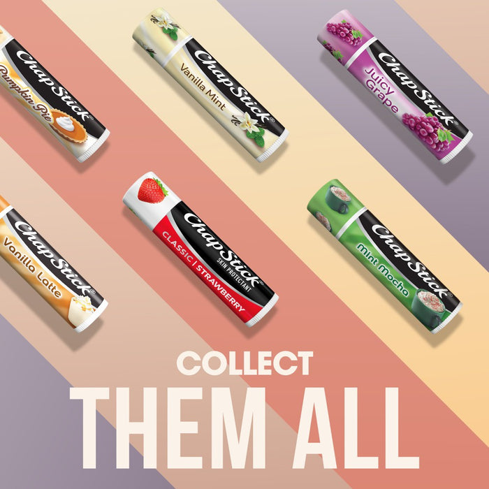 Chapstick Classic Lip Balm - Strawberry - 3ct/0.45oz