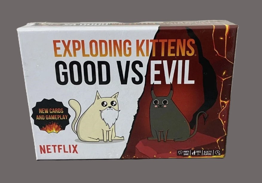 Exploding Kittens Good vs Evil Game