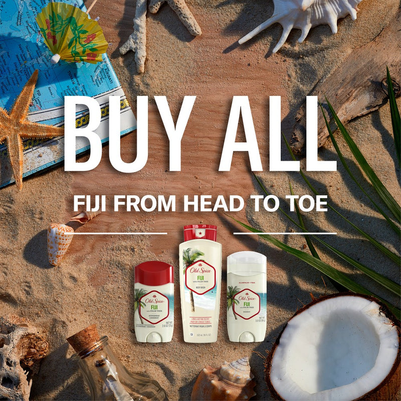 Old Spice Men's Fiji with Palm Tree Antiperspirant & Deodorant - 2.6oz