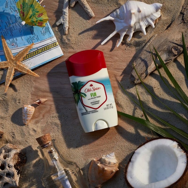 Old Spice Men's Fiji with Palm Tree Antiperspirant & Deodorant - 2.6oz
