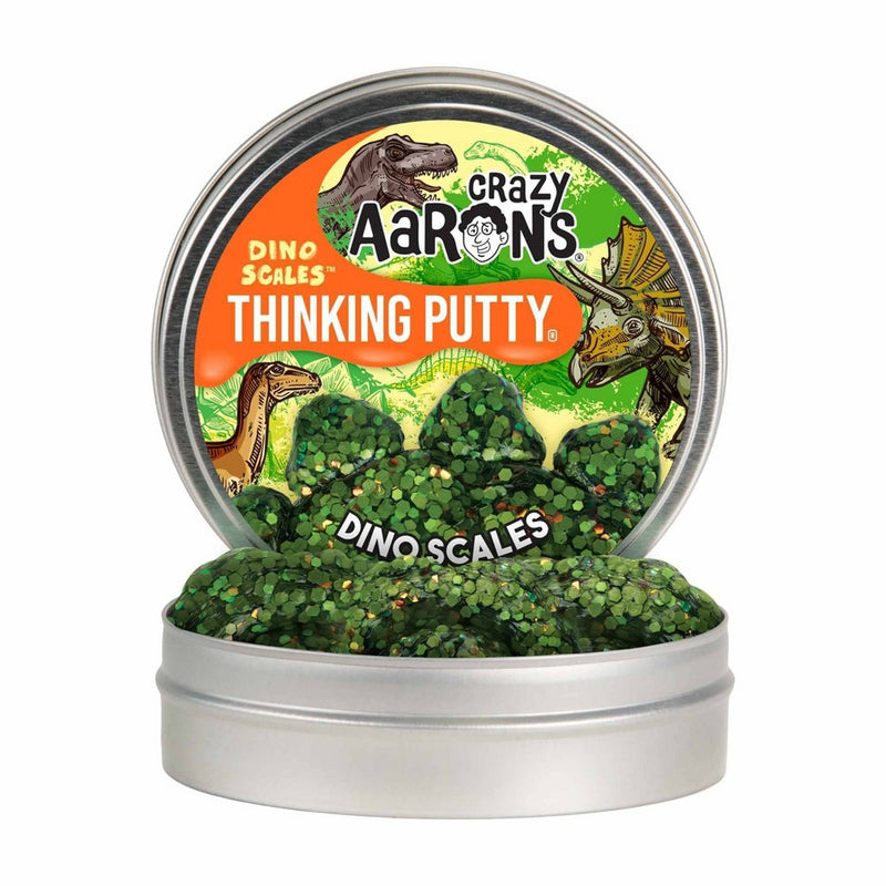 Crazy Aaron's Dino Scales Thinking Putty Tin