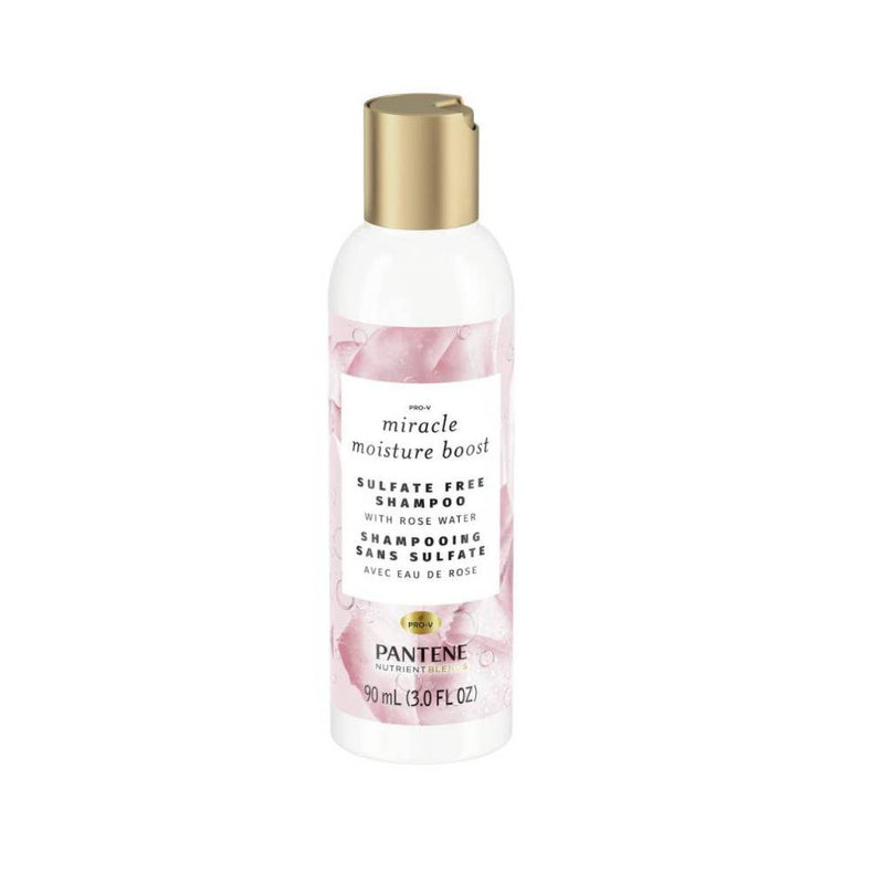 Pantene Nutrient Blends Sulfate Free Miracle Moisture Rose Water Shampoo - 3.0 fl oz