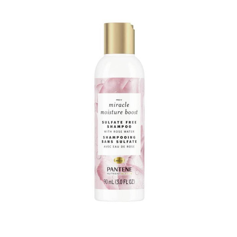 Pantene Nutrient Blends Sulfate Free Miracle Moisture Rose Water Shampoo - 3.0 fl oz