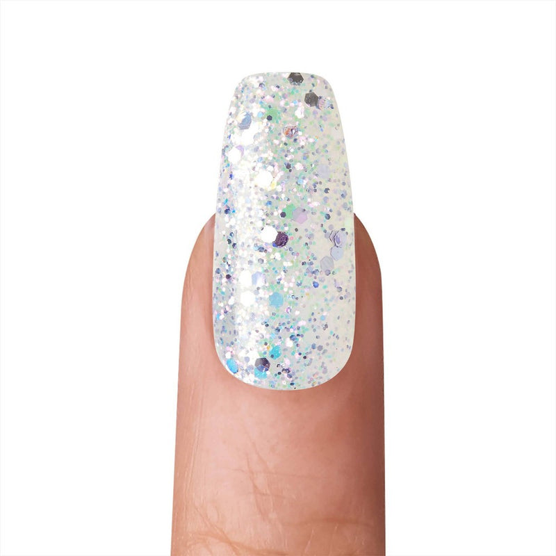 Kiss Nails Gel Fantasy Fake Nails - Rainbow Rings - 28ct