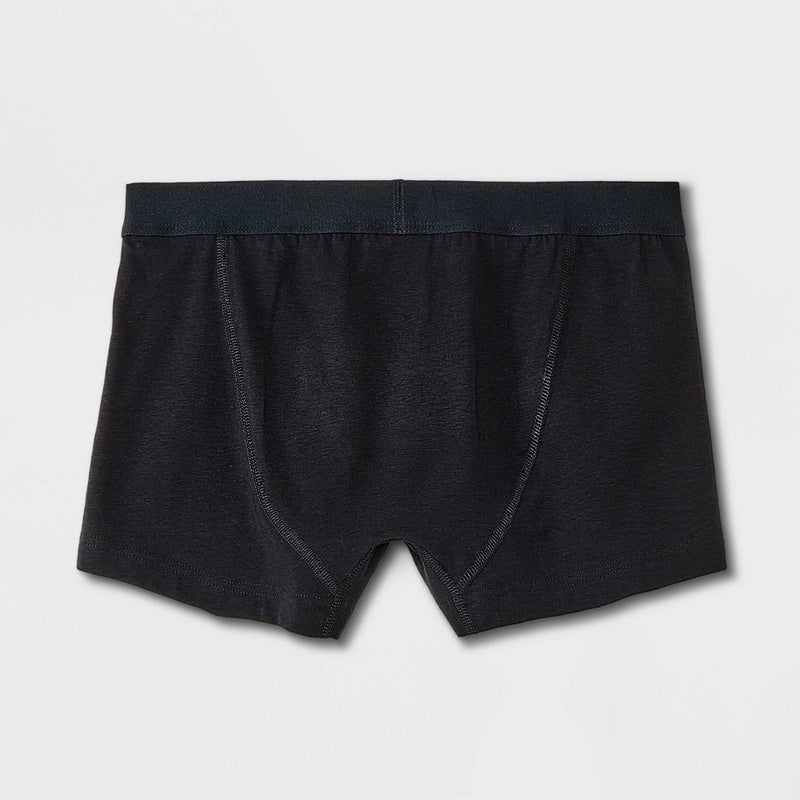 Men's Trunks 5pk - Goodfellow & Co Gray/Blue/Black XL