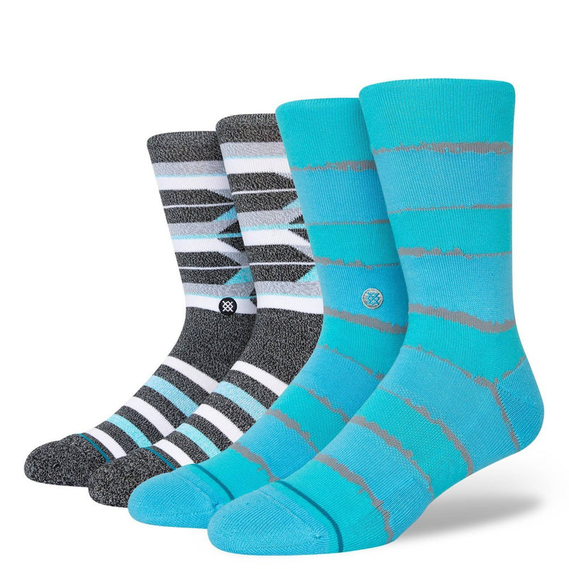 STANCE x WADE Men's Striped Lariet Crew Socks - L