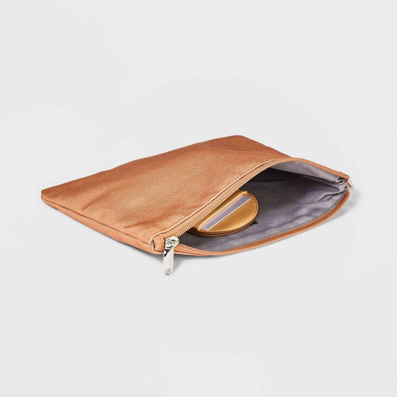 Pouch Zip Wallet - Wild Fable Brown