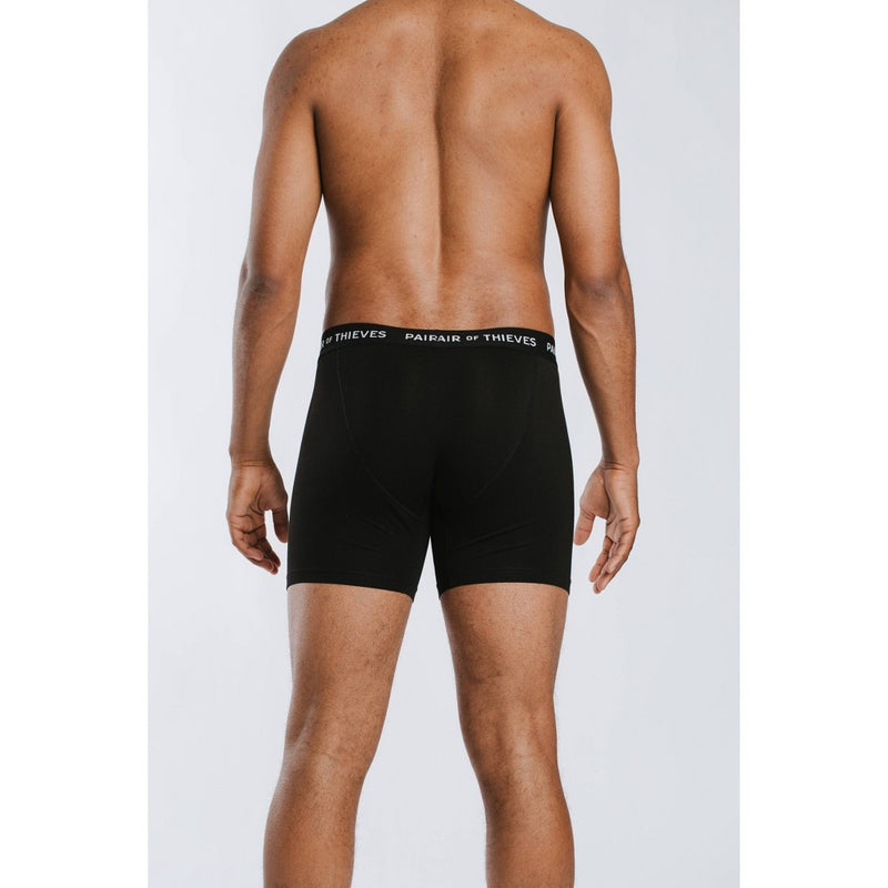 Pair of Thieves Men's Super Soft Boxer Briefs 2pk - Gray/Black XL