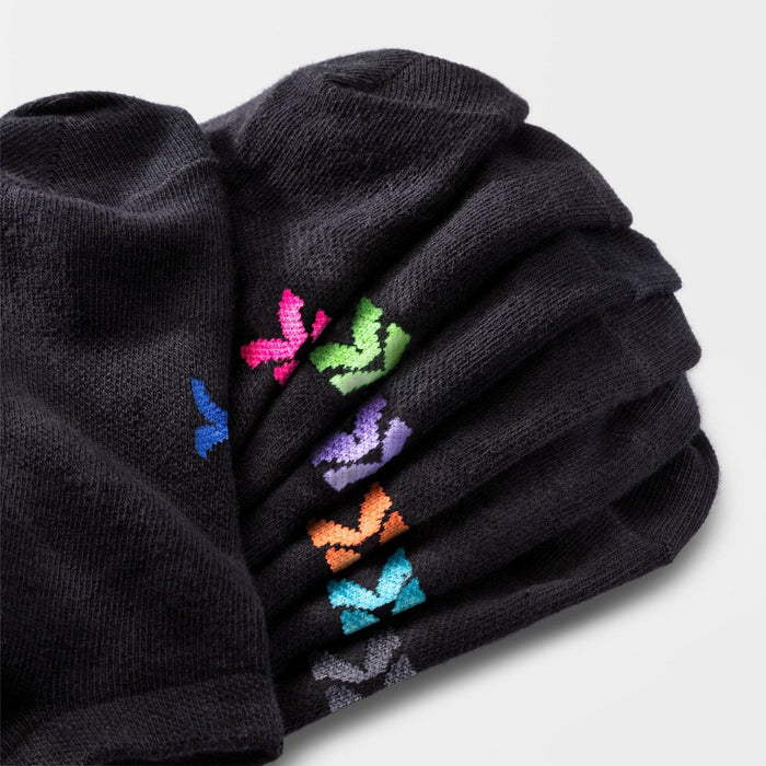 Women's Lightweight 10pk No Show Athletic Socks - All In Motion Black 4-10