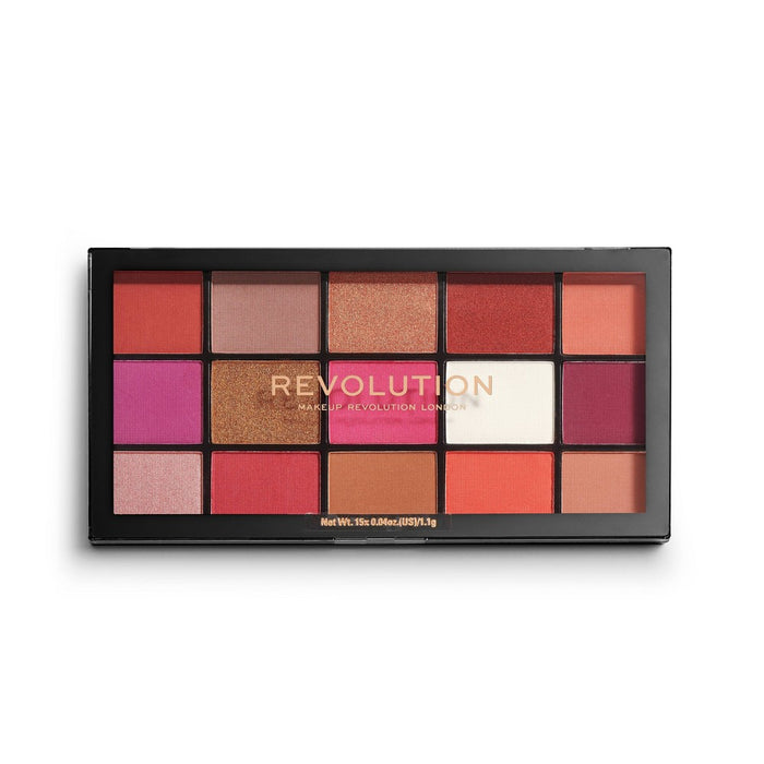 Makeup Revolution Forever Flawless Eyeshadow Palette - Red Alert - 0.77oz