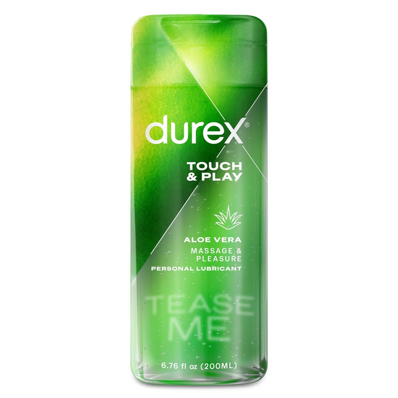 Durex Soothing Touch with Aloe Vera Massage and Play 2-in-1 Massage and Intimate Pleasure Gel - 6.76 fl oz