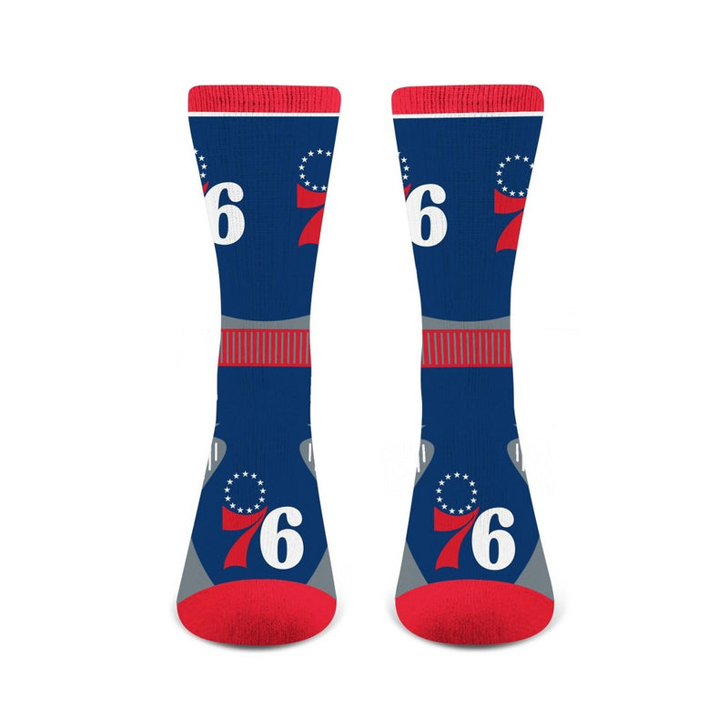 NBA Philadelphia 76ers Large Crew Socks