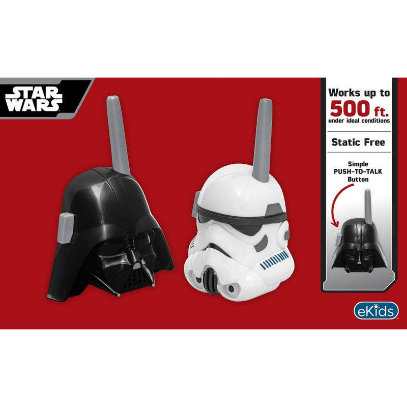 Star Wars Retro Stormtrooper and Darth Vader Walkie-Talkies