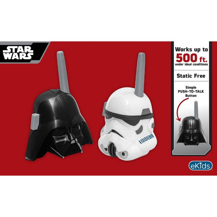 Star Wars Retro Stormtrooper and Darth Vader Walkie-Talkies