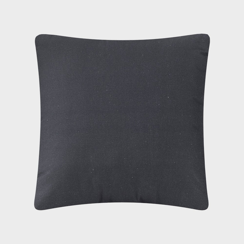 Teen Canvas Embroidered Throw Pillow Yellow/Gray/Blue - Makers Collective