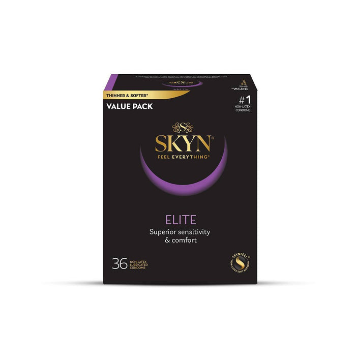 SKYN Elite Non-Latex Lubricated Condoms - 36ct EXP: 02/2030