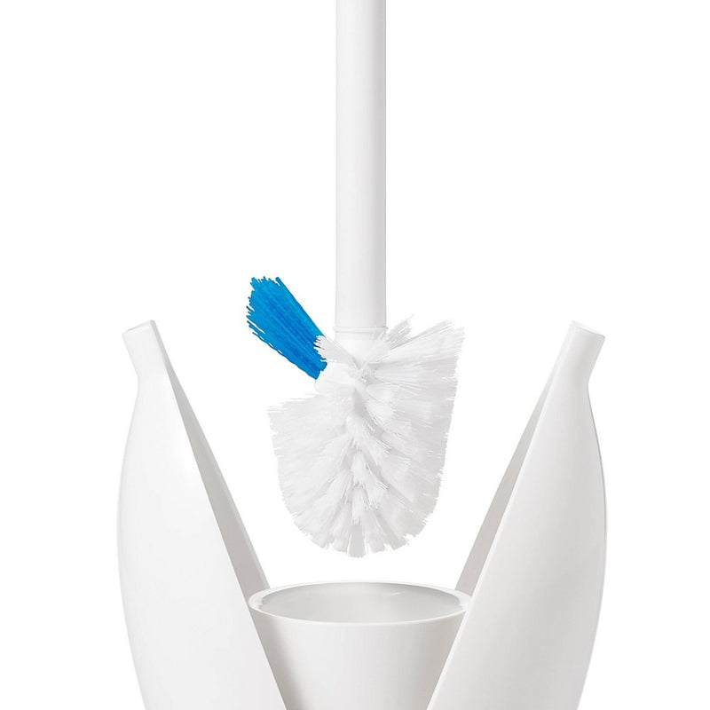 OXO Toilet Brush with Rim Cleaner and Canister