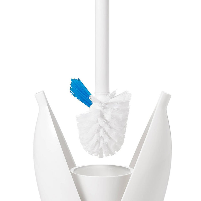 OXO Toilet Brush with Rim Cleaner and Canister