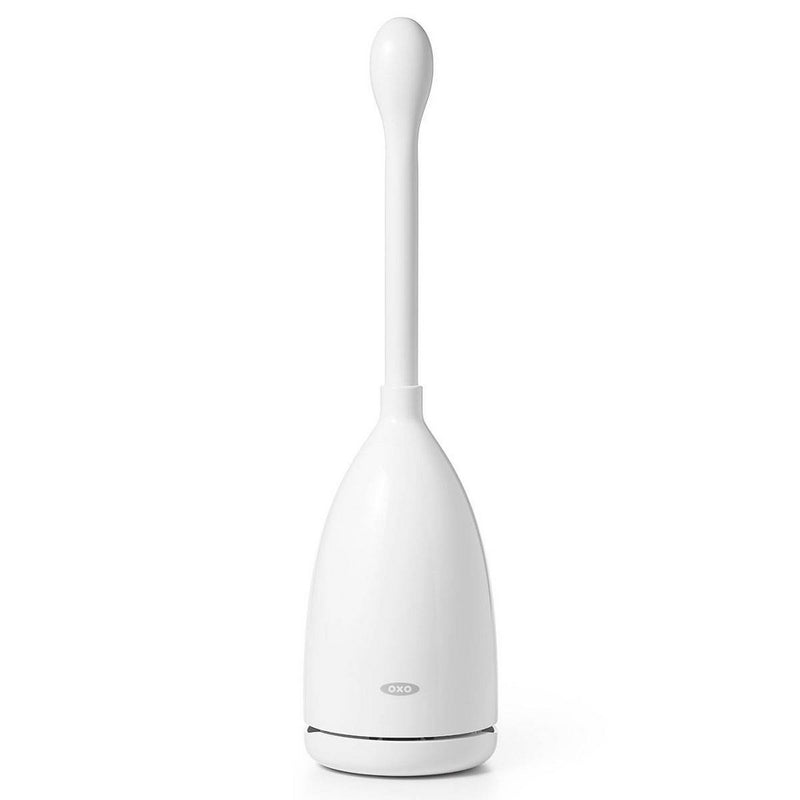 OXO Toilet Brush with Rim Cleaner and Canister
