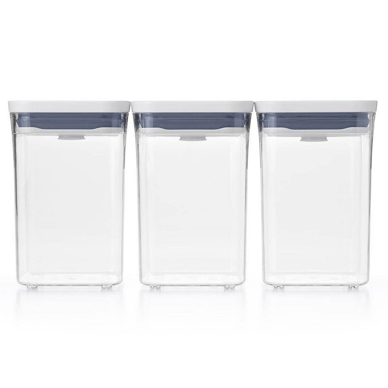 OXO POP 3pc Food Storage Container Value Set White