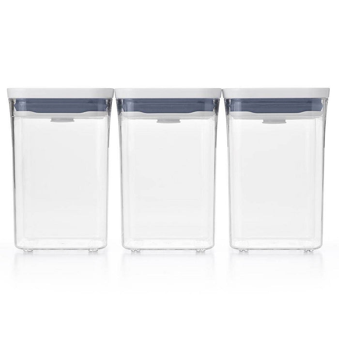 OXO POP 3pc Food Storage Container Value Set White