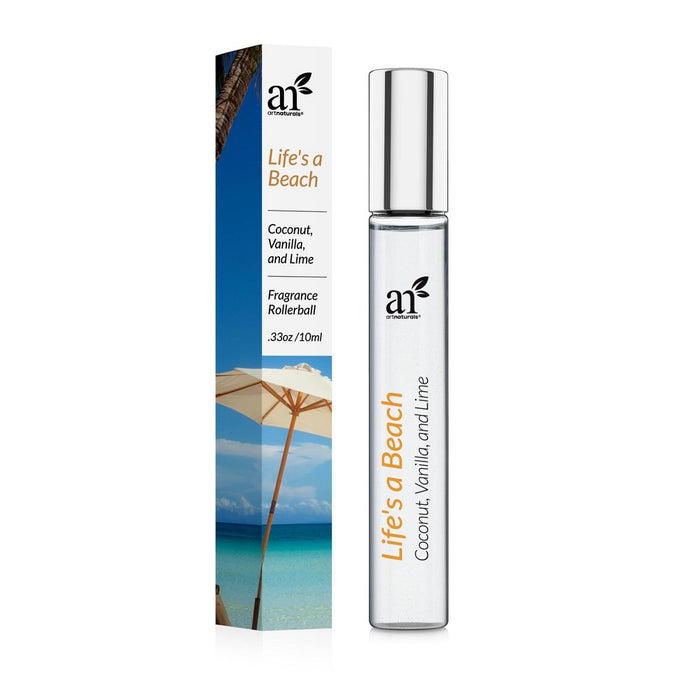 artnaturals Life's a Beach Coconut Lime Roll-On Perfume - 0.33 fl oz