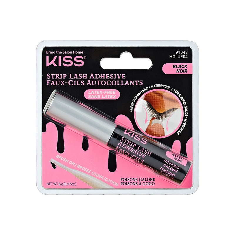 KISS Products Adhesive False Eyelashes - Black