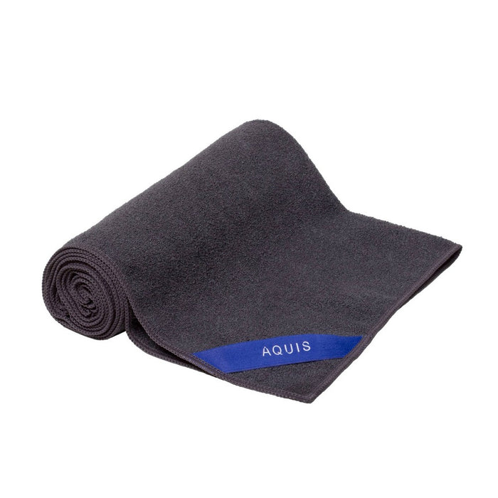 AQUIS Towel Hair-Drying Towel Tool Recycled Microfiber - Storm Gray