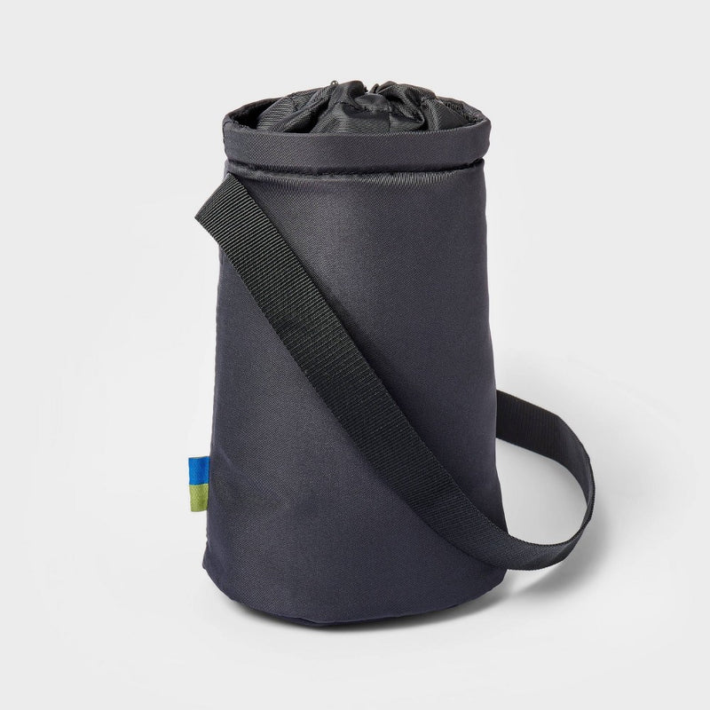 Water Bottle Bag Black - Open Story