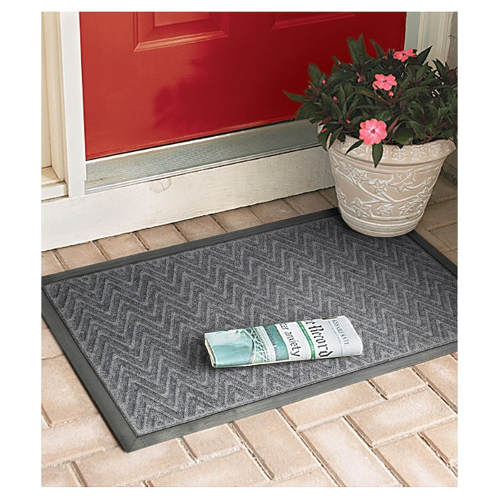 1'6"x2'6" Gateway Utility Doormat Charcoal - Mohawk