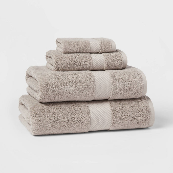 Performance Plus Hand Towel Light Gray - Threshold