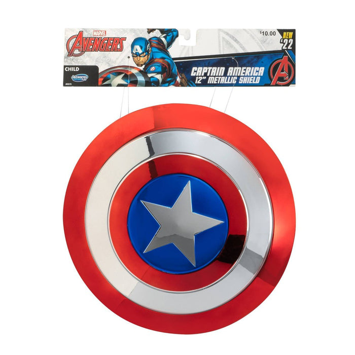 Kids' Marvel Captain America 12" Shield Halloween Costume Hand Held Prop