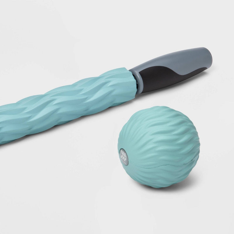 17.75" Massage Stick Aqua Blue - All In Motion