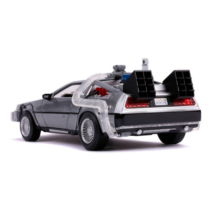 Jada Toys Hollywood Rides 1:24 Scale Back To the Future - Time Machine